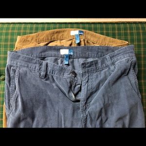 Men’s 14th and Union corduroy pants, 31w 32l
